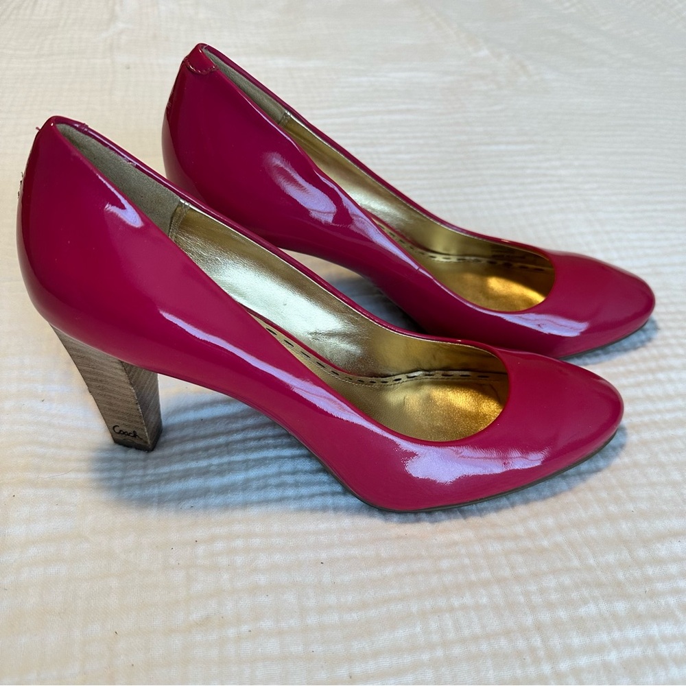 COACH Pink Heels